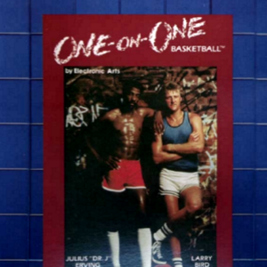 One on One videogioco anni 80 atari, commodore, spectrum apple