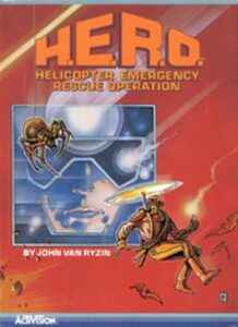 H.E.R.O. confezione Activision Atari